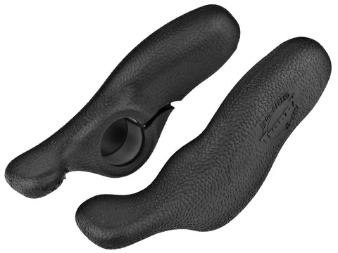CyclingDeal Bike Bicycle Ergonomic Antislip Handlebar Ends for MTB Mountain City Suitable for 22.2mm Handlebar One Pair