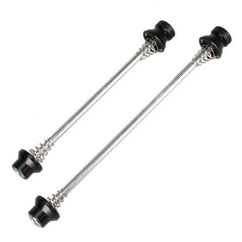 CyclingDeal Bike Bicycle Wheel Hub Non Quick Release Lock Skewers Set 5mm - Prevent Removing Wheels by Hands - For MTB Bikes