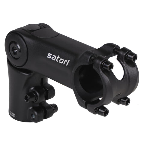 SATORI UP3 Bike Bicycle Riser Extension Adjustable Handlebar Stem 1-1/8" x 31.8mm - Made of 3D Forged Alloy - Great For Mountain Bike & Road Bike - 110mm