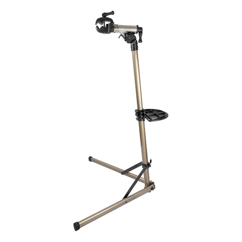 BikeHand Bike Repair Stand - Home Portable Bicycle Mechanics Workstand - for Mountain MTB Road Bikes Maintenance - Max. 110 lbs