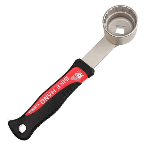 BikeHand  Bicycle Bottom Bracket Removal Crank Tool - compatible with Shimano Hollowtech II 16-Notch 44mm External BB