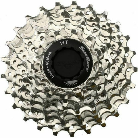 9 Speed Sunrace Road Bike Cassette (compatible with Shimano or Sram) 11-25