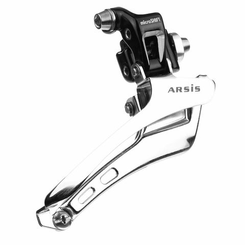 MICROSHIFT Road Bike Front Derailleur compatible with Shimano Dura ACE Ultegra Double