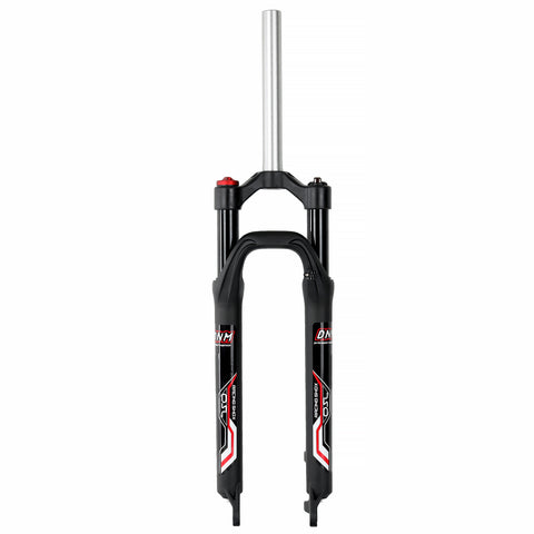 DNM OSL Mountain Bike Bicycle MTB Fork with Lock out - 27.5" 9 mm QR Wheel Size - Post Mount Disc Brake - 28.6mm or  1-1/8 inch Standard Steerer - Travel 120mm