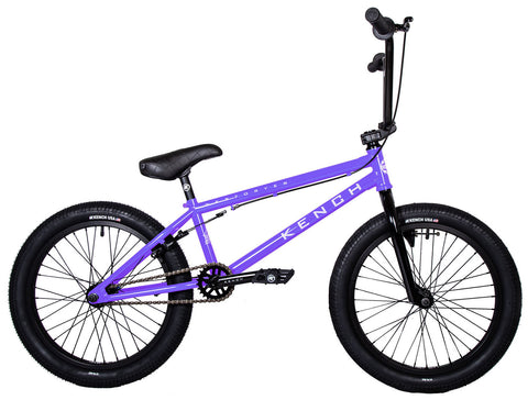 KENCH Destroyer 02 BMX Bike Bicycle 21" Freestyle  Hi-Ten Purple
