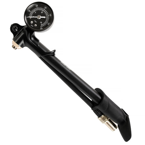 DNM High Pressure 300 PSI( 20 BAR) Max Front Fork & Rear Shock Suspension Portable Mini Pump with Air Bleed Button