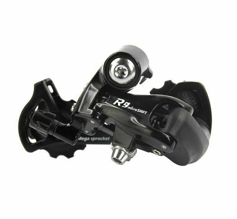 MICROSHIFT Road Bike Rear Derailleur compatible with Shimano 9 or 10 Speed 11-34t