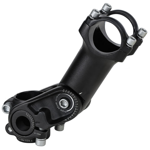 SATORI 1-1/8" x 31.8mm x 120mm DUAL ADJUSTMENT STEM Bike Bicycle Riser Extension Duo Adjustable For Road Bike MTB