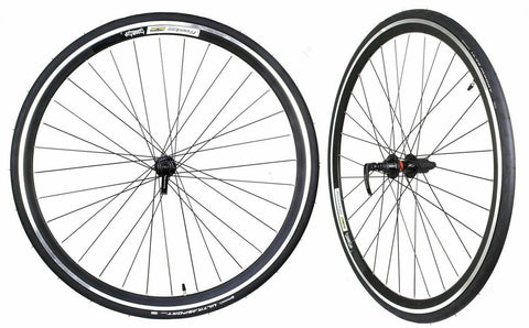 WTB Freedom Tunnel Top Road compatible with Shimano 11 Speed Wheelset with Continental Ultrasport Tire 700 x 23C