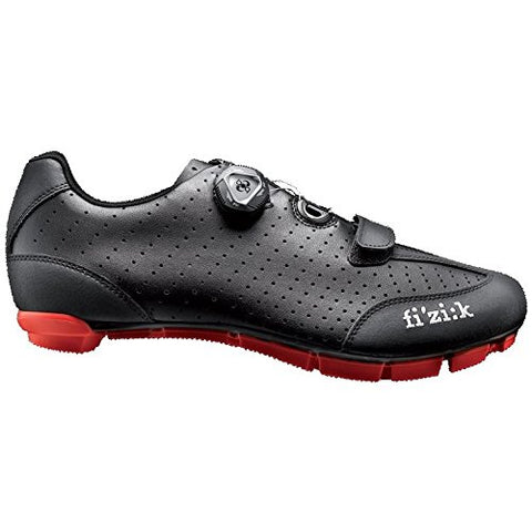 Fizik M3B Uomo BOA Shoe Black/Red Size 43