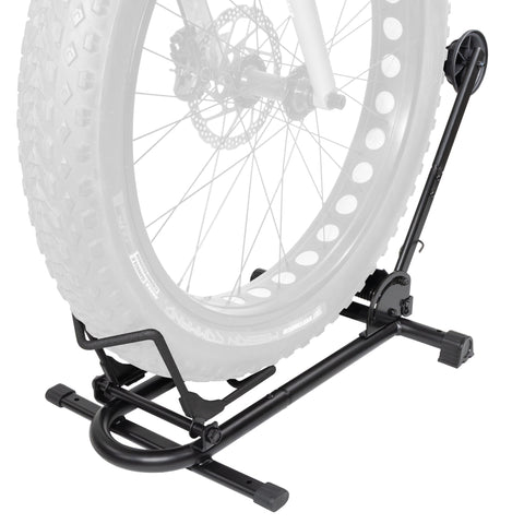 BikeHand Bicycle Floor Parking Rack Stand - for Mountain MTB & Road Bikes Indoor Outdoor Garage Storage - Fat Bike