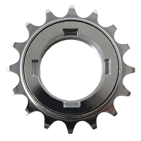 CyclingDeal Single Speed Bike Bicycle Freewheel - Compatible with Shimano Type Freewheel Cassette - 16 Teeth for 1/2"x1/8" Chain