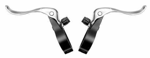 Tektro RL726 Bike Bicycle Cross Brake Lever Set Silver 26mm