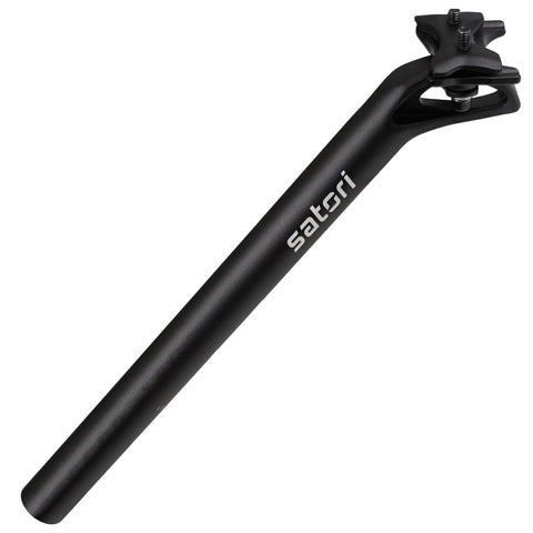 SATORI SERPENT Bike Seatpost - 27.2mm x 350mm -Light Weight Road Mountain Bike Bicycle MTB 3D Forged Aluminium Alloy  24mm Offset Setback