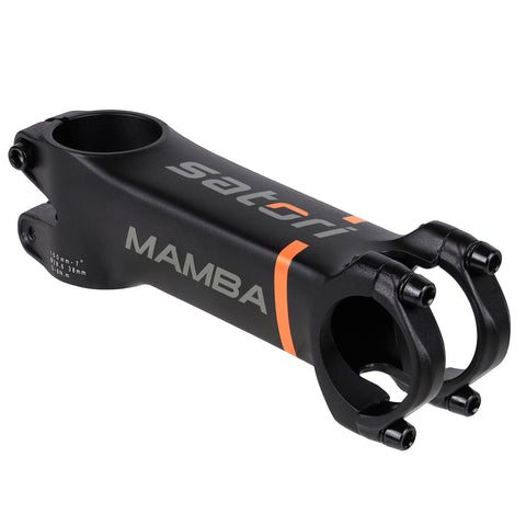 Satori MAMBA Bicycle Stem -7 Degree Professional Level 3D Forged Alloy Road Mountain Bike Lightweight Handlebar Stem 31.8mm Clamp - Compatible with 1-1/8" Fork Steerer Tube - Length 80mm