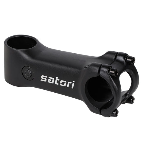 Satori STEALTH-6 Road Mountain Bike Bicycle Handlebar Stem +/- 7 Degree 3D Forged Alloy 31.8mm Clamp - Compatible with 1-1/8" Fork Steerer Tube
