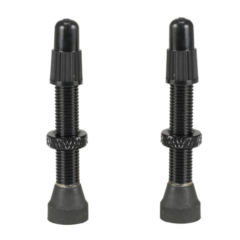 Venzo Mountain Bike Bicycle Tubeless No Tube Tire Presta Universal Valve Stems Pair of 2 Valves