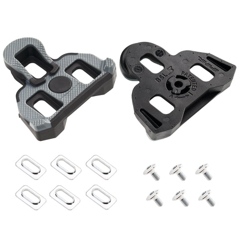 CyclingDeal Compatible with Shimano SPD-SL (0 Degree Floating) SM-SH10 Anti Slip Cleats Set - Compatible With Shimano Road Bike Bicycle Pedals - Fixed