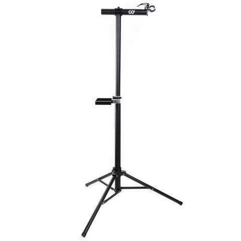 CyclingDeal Full Aluminum Bike Repair Stand - Home Portable Mechanics Workstand - Great for Mountain Road Bikes Maintenance Weight Limit 22kg (48 lbs)