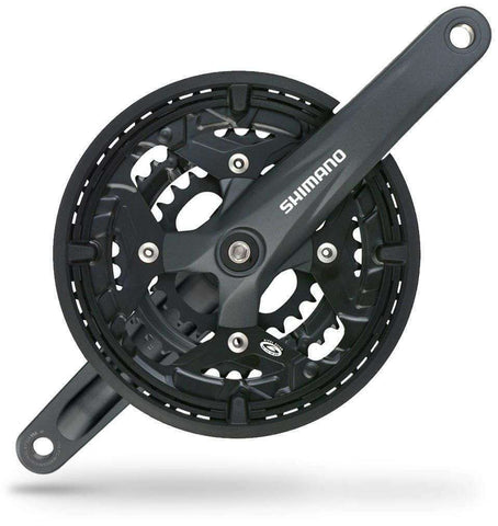 compatible with Shimano FC-M391 Mountain BIcycle Acera 9 speed Crankset 48/36/26 170mm Black