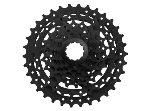 Sunrace CSM40 Mountain Bike 7 Speed Compatible with  Cassette 11-34 Teeth Black