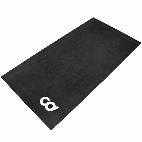 CyclingDeal Bike Bicycle Trainer Floor Mat - Suits Ergo Mag Fluid for Indoor Cycles Stepper Compatible With Indoor Bikes - Floor Thick Mats For Exercise Equipment - Gym Flooring