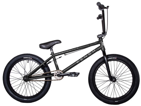 KENCH DESTROYER BMX Bike Bicycle 20.5" Freestyle Hi-ten Matt Black