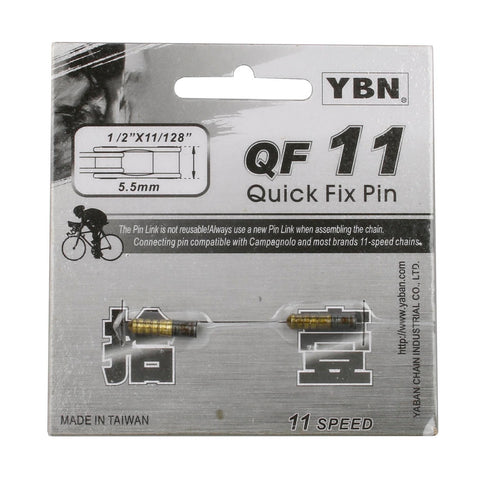 2 x YBN Bike Bicycle Chain Quick Fix Connection Pins  compatible with Shimano 11 Speed