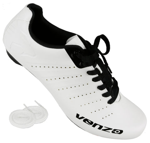 Venzo Road Bike For Shimano SPD SL Look Cycling Bicycle Shoes 48 SH-SXROADS-48
