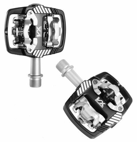 VP VX-6000 Trail Race Mountain Bike Pedals compatible with Shimano SPD Cleats