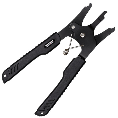 VENZO Bike Bicycle 2 in 1 Chain Master Link Pliers Tool - MTB Road Quick Missing Link Install Connect Remover Removal - compatible with Shimano Sram KMC Chain