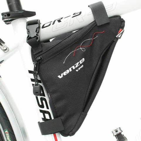 VENZO 600D Polyester Bike Bicycle Frame Bag