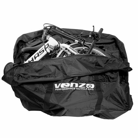 VENZO 210D Nylon Bike Bicycle Carry Bag For 20" Folding Bike