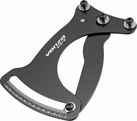 Venzo Bike Bicycle Cycling Wheel Spoke Tension Meter Measurement Tool