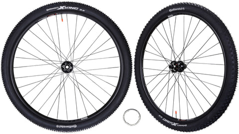 CyclingDeal WTB SX19 Mountain Bike MTB Bicycle Novatec Hubs & Continental X-King Tyres Wheelset 11speed 29" Front 15x100mm Rear 12x142mm Thru Axle
