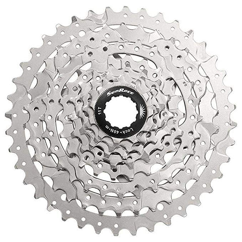 Sunrace M680 Compatible with  8 Speed Bicycle Cassette Freewheel 11-40T Silver