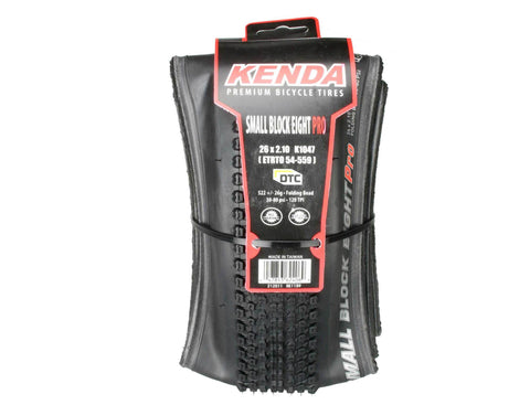 2 x KENDA Small Block Eight Pro Mountain Bike XC Folding Tyres 26x2.1"